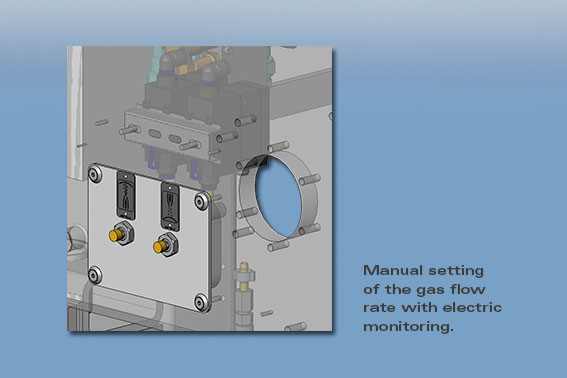 Shielding gas monitoring