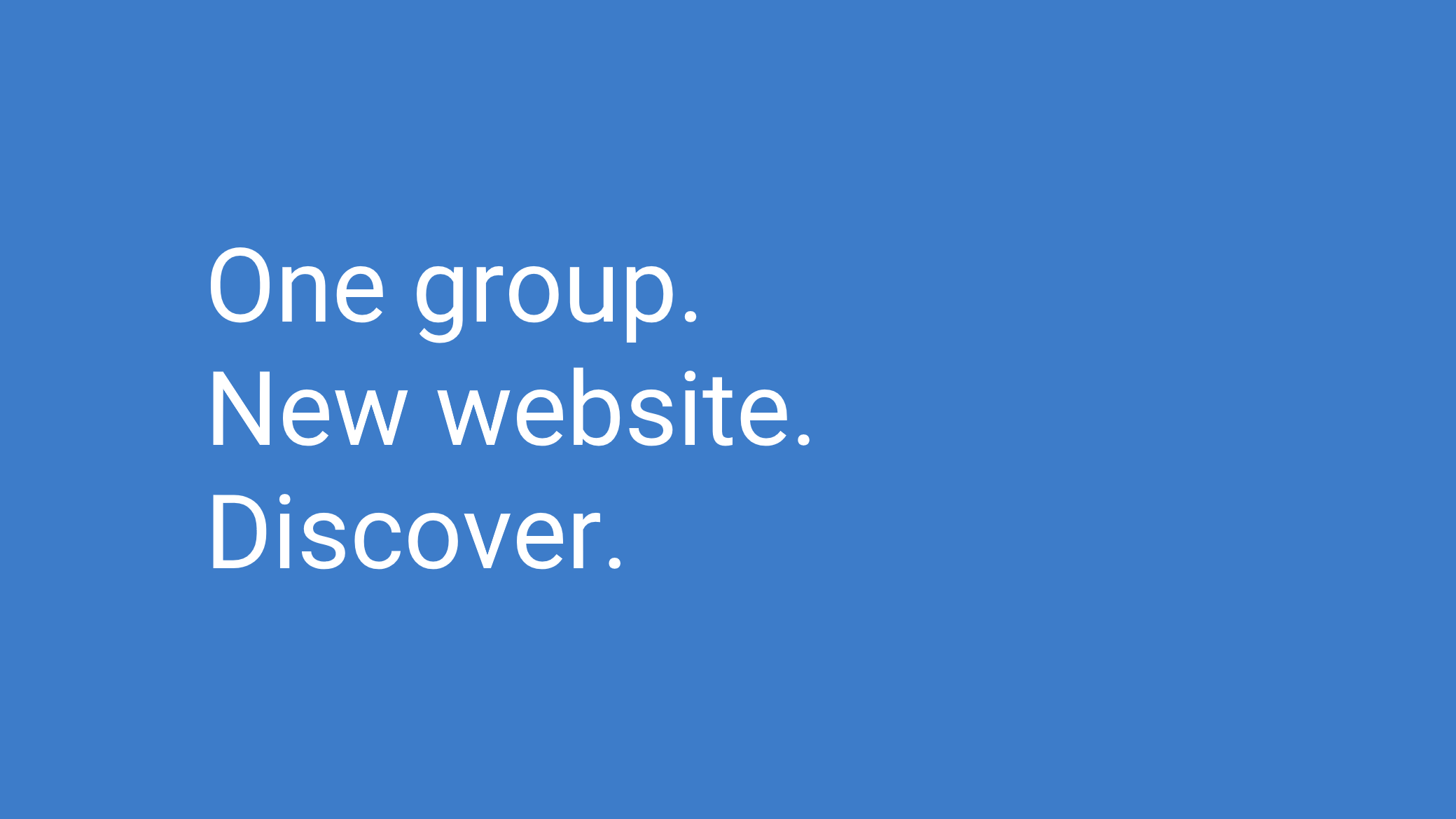 Launch of new website