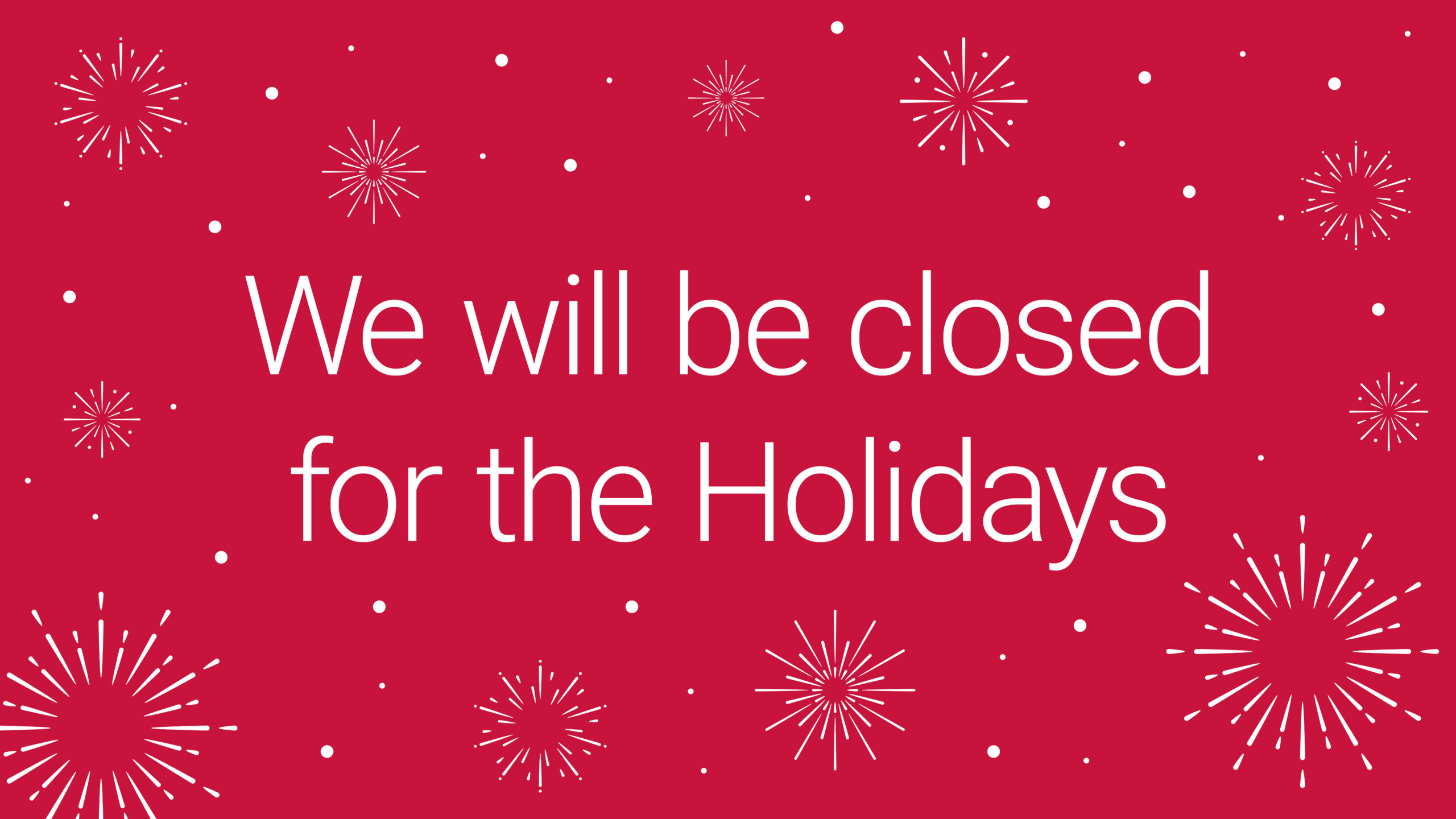 Offices closed for holidays and contact details of on-call team